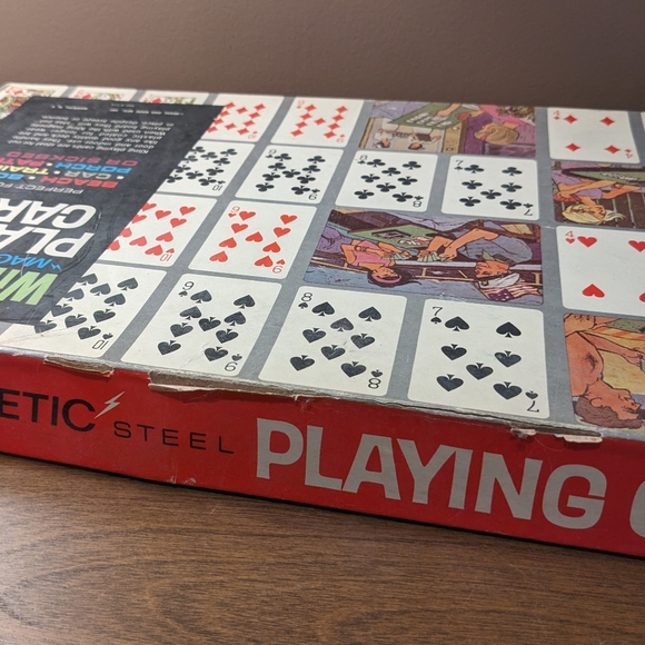 Vintage Kling Magnetic Playing Cards & Board - Picture 5 of 12